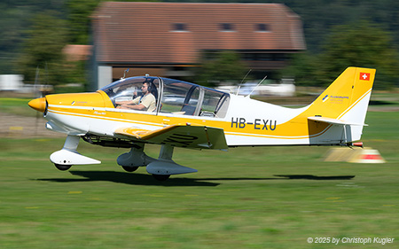 Robin DR.400/180R | HB-EXU | untitled (Fluggruppe Seeland)  |  This Robin DR.400 only recently joined the local based Fluggruppe Seeland. | LSZP 31.08.2025