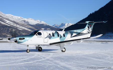 Pilatus PC-12/47E NGX | HB-FGA | untitled (Haute Aviation)  |  This Pilatus PC-12 is arriving at Samedan as flight HUE12P from Saanen.  | SAMEDAN (LSZS/SMV) 27.12.2025