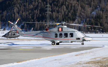 AgustaWestland AW189 | 9H-1VJ | untitled (VistaJet)  |  This AgustaWestland AW189 helicopter is frequently seen at Samedan during the winter months.  | SAMEDAN (LSZS/SMV) 27.12.2025