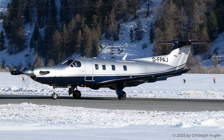 Pilatus PC-12/47E NGX | D-FPAJ | untitled (Agri Air)  |  This Pilatus PC-12 of Agri Air is seen here arriving from Bremen. The aircraft was delivered to the current operator on 27JUN2023. | SAMEDAN (LSZS/SMV) 27.12.2025