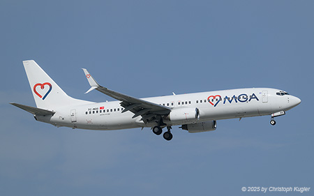 Boeing 737-85F | TC-MGO | Mavi Gök Aviation  |  This Boeing 737-800 of Mavi Gök Airlines entered service with this airline on 24MAY2024. Since OCT2000, it was flying first for South African Airways and later for Mango. | ANTALYA (LTAI/AYT) 09.05.2025
