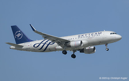 Airbus A320-214 | RA-73749 | Aeroflot  |  This Airbus A320 of Aeroflot is captured here operating flight AFL1599 from Grozny. The aircraft was painted in the Skyteam special colours in MAY2019. | ANTALYA (LTAI/AYT) 09.05.2025
