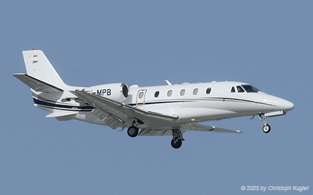Textron Cessna 560XLS+ Citation Excel | YU-MPB | private  |  This Cessna 560 is captured arriving from Bratislava. | ANTALYA (LTAI/AYT) 11.05.2025