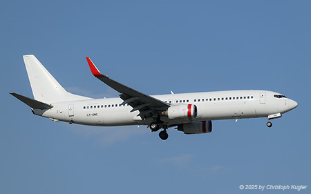 Boeing 737-8FE | LY-UNO | GetJets Airlines  |  This Boeing 737-800 of GetJets is seen here arriving from Vilnius. | ANTALYA (LTAI/AYT) 13.05.2025