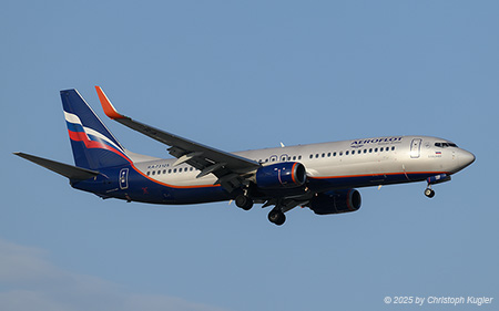 Boeing 737-8LJ | RA-73125 | Aeroflot  |  This Boeing 737-800 of Aeroflot is seen here arriving at last light from Samara as flight AFL796. | ANTALYA (LTAI/AYT) 13.05.2025