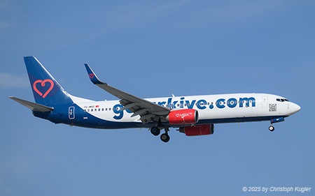 Boeing 737-83N | TC-MGC | Mavi Gök Aviation  |  This Boeing 737-800 of Mavi Gök Aviation is promoting holidays in Turkey. | ANTALYA (LTAI/AYT) 14.05.2025