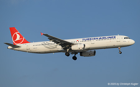 Airbus A321-231 | TC-JRI | Turkish Airlines  |  This Airbus A321 is operating one of several flights a day from Moscow-Vnukovo to Antalya. | ANTALYA (LTAI/AYT) 14.05.2025