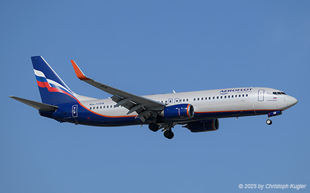 Boeing 737-800 | RA-73129 | Aeroflot  |  This Boeing 737-800 of Aeroflot is seen here arrving as flight AFL802 from Novosibirsk. | ANTALYA (LTAI/AYT) 15.05.2025