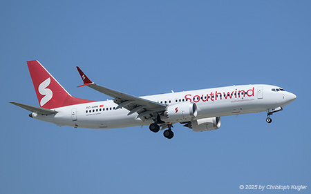 Boeing 737 MAX 8 | TC-GRK | Southwind Airlines  |  This Boeing 737 MAX 8 is seen here operating flight 2S 98 from Mineralnye Vody. | ANTALYA (LTAI/AYT) 15.05.2025