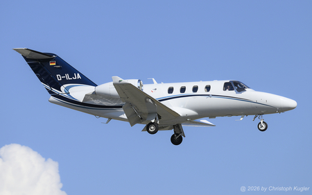 Textron Citation M2 | D-ILJA | untitled (Alpine Flightservice)  |  This Textron Citation M2 is seen here arriving from Paris Le Bourget. | BASLE (LFSB/BSL) 02.03.2026