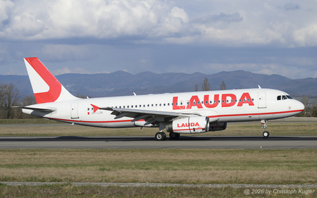Airbus A320-232 | 9H-LOM | Lauda Europe  |  This Airbus A320 of Lauda Europe is arriving from Zagreb as flight RYR5862.  | BASLE (LFSB/BSL) 02.03.2026