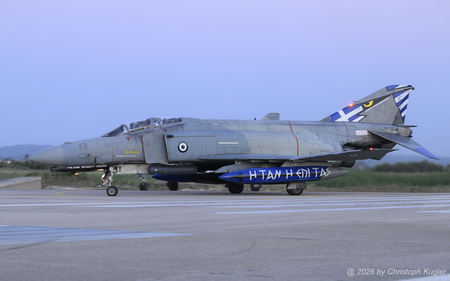 McDonnell Douglas F-4E (AUP) Phantom II | 01503 | Greek Air Force  |  This F-4E (AUP) Phantom II is seen here taxing for a dawn mission. | ANDRAVIDA (LGAD/PYR) 13.05.2026