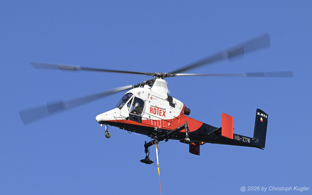 Kaman K1200 K-Max | HB-ZTW | Rotex Helicopter  |  This Kaman K1200 K-Max helicopter is seen here during logging operations near Otelfingen | OTELFINGEN (----/---) 27.02.2026