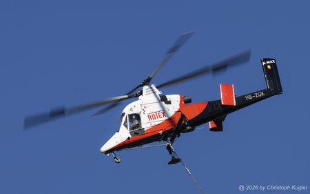 Kaman K1200 K-Max | HB-ZGK | Rotex Helicopter  |  This Kaman K1200 K-Max helicopter is captured here logging at Bürgenstock.  | VILLA HONEGG (----/---) 25.02.2026