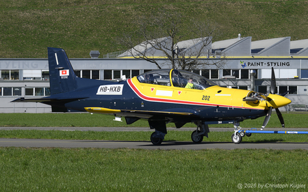 Pilatus PC-21 | HB-HXB | Pilatus Flugzeugwerke  |  This Pilatus PC-21 will eventually be delivered to the Royal Canadian Air Force.  | BUOCHS (LSZC/BXO) 25.02.2026