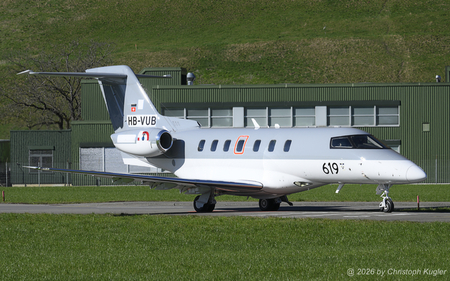 Pilatus PC-24 | HB-VUB | Pilatus Flugzeugwerke  |  This Pilatus PC-24 will be delivered to the Marine Nationale (French Navy). The French roundel is only partly covered.  | BUOCHS (LSZC/BXO) 25.02.2026