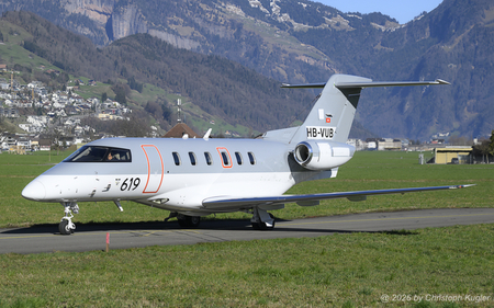 Pilatus PC-24 | HB-VUB | Pilatus Flugzeugwerke  |  This Pilatus PC-24 is returning after a short pre-delivery test-flight. | BUOCHS (LSZC/BXO) 25.02.2026