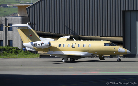 Pilatus PC-24 | HB-VSY | Pilatus Flugzeugwerke  |  This Pilatus PC-24 was supposed to be start its delivery flight on 07APR2026, the flight was delayed for unknown reasons. | BUOCHS (LSZC/BXO) 07.04.2026