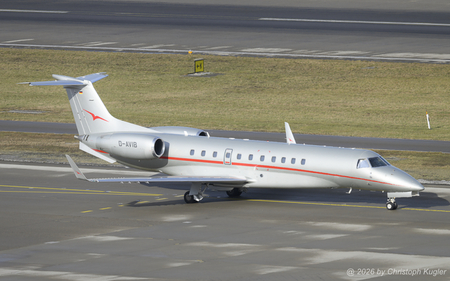 Embraer EMB-135BJ Legacy 600 | D-AVIB | untitled (VistaJet)  |  This Embraer EMB-135BJ of VistaJet is seen here taxing to runway 28 for its flight to Badajoz in Spain. | Z&UUML;RICH (LSZH/ZRH) 14.01.2026
