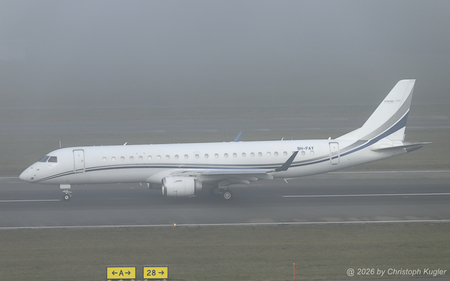 Embraer ERJ-190BJ Lineage 1000 | 9H-FAY | untitled (Air X Charter)  |  This Embraer ERJ-190 Lineage 1000 is seen here accellerating on runway 28 in Zurich for its flight to Dubai. | Z&UUML;RICH (LSZH/ZRH) 16.01.2026