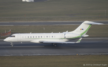Bombardier BD.700 Global 6000 | EC-LTF | untitled (Gestair)  |  This Bombardier Global 6000 of Gestair Executive Jet is seen here departing for Talavera la Real. | Z&UUML;RICH (LSZH/ZRH) 22.01.2026