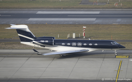 Gulfstream G600 (GVII) | 786-99 | Pakistan Army  |  This Gulfstream G600 was delivered to the Pakistan Army only a few days before this picture was taken.  | Z&UUML;RICH (LSZH/ZRH) 22.01.2026