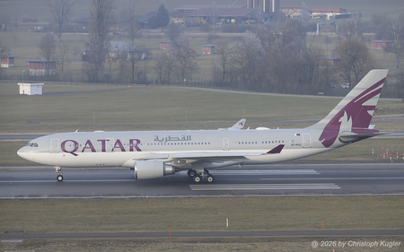 Airbus A330-202 | A7-HJJ | Qatar Amiri Flight  |  This Airbus A330 of Qatar Amiri Flight is seen here returning home. Flying time to Qatar was just over 5h40min.  | Z&UUML;RICH (LSZH/ZRH) 22.01.2026