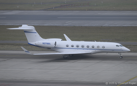 Gulfstream G650ER | N3788X | untitled  |  This Gulfstream G650 belongs to Blackrock Financial Management and is seen here returning to White Plains, NY.  | Z&UUML;RICH (LSZH/ZRH) 23.01.2026