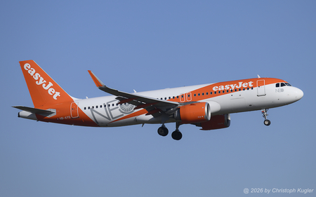 Airbus A320-251n | HB-AYQ | EasyJet Switzerland  |  This Airbus A320neo of EasyJet Switzerland is seen here arriving from Prishtina as flight EZS1220. The aircraft was delivered fresh from the factory on 30NOV2021. | Z&UUML;RICH (LSZH/ZRH) 02.02.2026