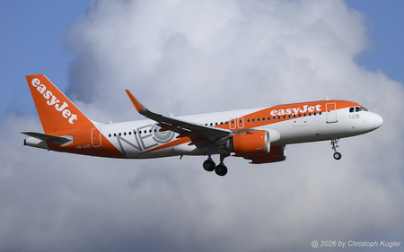 Airbus A320-251n | HB-AYE | EasyJet Switzerland  |  This Airbus A320neo of EasyJet Switzerland is seen here arriving from Prishtina as flight EZS1220. The aircraft was delivered fresh from the factory on 08NOV2021. | Z&UUML;RICH (LSZH/ZRH) 07.02.2026