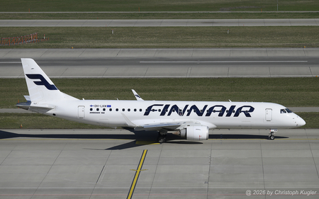 Embraer ERJ-190LR | OH-LKM | Finnair  |  This Embraer ERJ-190 of Finnair has been flying with this airlines since its delivery in MAR2008. | Z&UUML;RICH (LSZH/ZRH) 13.03.2026