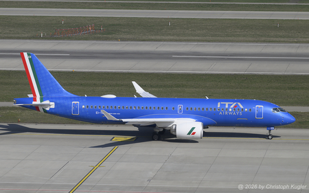 Airbus A220-300 | EI-TEB | ITA Airways  |  This Airbus A220-300 of ITA Airways is seen here taxing to runway 28 on its return flight to Rome-Fiumicino. This particular aircraft joined ITA Airways on 16DEC2025. | Z&UUML;RICH (LSZH/ZRH) 19.03.2026