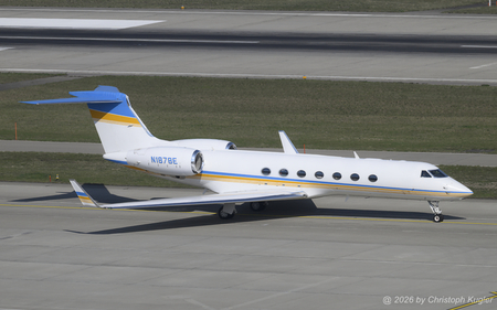 Gulfstream G550 | N1878E | untitled (Solairus Aviation)  |  This Gulfstream G550 operated by Solarius Aviation is seen here taxing towards runway 28 in Zurich for its flight to Teterboro. | Z&UUML;RICH (LSZH/ZRH) 19.03.2026