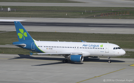 Airbus A320-214 | EI-DVI | Aer Lingus  |  Aer Lingus operates an Airbus-only fleet of 63 aircraft. 35 of them are Airbus A320 as seen here.  | Z&UUML;RICH (LSZH/ZRH) 19.03.2026