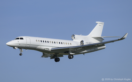 Dassault Falcon 8X | VQ-BPZ | untitled  |  This Dassault Falcon 8X is captured arriving from Washington DC.  | Z&UUML;RICH (LSZH/ZRH) 17.04.2026