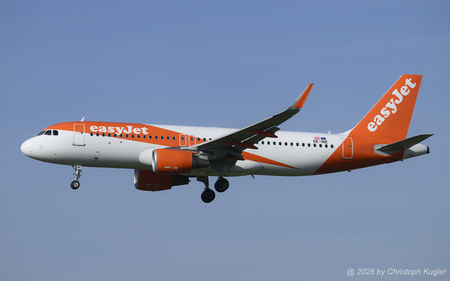 Airbus A320-214 | OE-INE | easyJet Europe Airline  |  This Airbus A320 is seen here arriving from Palma de Mallorca as flight EJU7289. The aircraft was initally delivered to easyJet UK, but transferred soon afterwards to easyJet Europe Airline. | Z&UUML;RICH (LSZH/ZRH) 17.04.2026