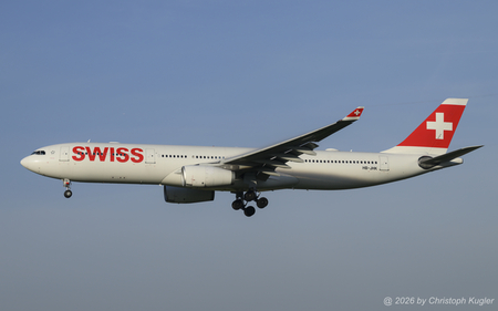 Airbus A330-343E | HB-JHK | Swiss International Air Lines  |  This Airbus A330-300 of Swiss International Airlines is seen here arriving from Miami as flight SWR67. Les than 2 weeks later, this very aircraft was experiencing an aborted take-off at Delhi where all passengers had to be evacuated using the slides.  | Z&UUML;RICH (LSZH/ZRH) 17.04.2026