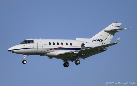Raytheon Hawker 800XP | I-KREM | untitled  |  This Italian-registered Hawker 800 is seen here arriving from Bologna. It was built in 2003 and has been registered in Italy since JAN2006. | Z&UUML;RICH (LSZH/ZRH) 22.04.2026