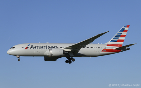 Boeing 787-8 | N874AN | American Airlines  |  This Boeing 787-800 of American Airlines is seen here operating the daily flight between Philadelphia and Zurich.  | Z&UUML;RICH (LSZH/ZRH) 24.04.2026