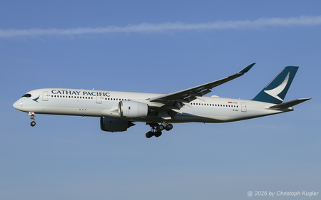 Airbus A350-941 | B-LRL | Cathay Pacfic  |  This Airbus A350 of Cathay Pacific was delivered on 13MAR2017 as 13th aircraft of this type. Currently, the airline operates no less than 48 such aircraft. | Z&UUML;RICH (LSZH/ZRH) 27.04.2026