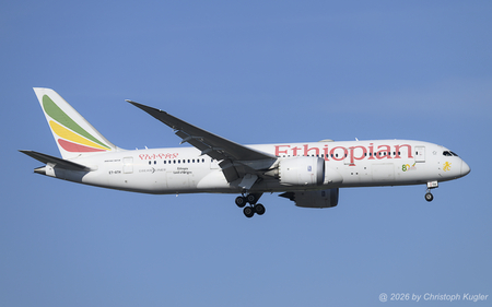 Boeing 787-8 | ET-ATH | Ethiopian Airlines  |  Ethiopian Airlines recently started to operate their flights to Z&uuml;rich using the Boeing 787 aircraft instead of the usual Airbus A350-900. | Z&UUML;RICH (LSZH/ZRH) 17.05.2026