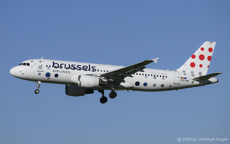 Airbus A320-214 | OO-SNK | Brussels Airlines  |  This Airbus A320 of Brussels Airlines was initially delivered to Aeroflot - Russian Airliines where it flew for 10 years. As of JAN2018, it was stored at Ostrava and 6 months later was transferred to Brussels Airlines. | Z&UUML;RICH (LSZH/ZRH) 22.05.2026