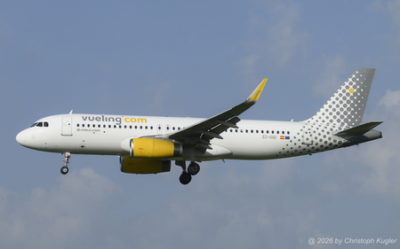 Airbus A320-232 | EC-OQC | Vueling Airlines  |  Vueling Airlines is a very large Airbus operator. It currently operates a total of 110 Airbus A320. This particular aircraft was delivered on 26 FEB 2026. | Z&UUML;RICH (LSZH/ZRH) 27.05.2026