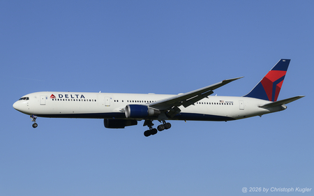 Boeing 767-432ER | N827MH | Delta Air Lines  |  This Boeing 767-400 of Delta Air Lines is seen here operating flight DAL90 from Atlanta. | Z&UUML;RICH (LSZH/ZRH) 29.05.2026