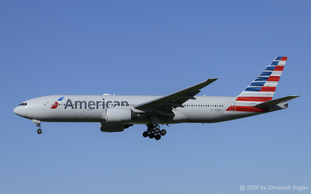 Boeing 777-223ER | N757AN | American Airlines  |  American Airlines is operating flight AAL200 from Dallas-Fort Worth to Z&uuml;rich during the FIFA World Cup 2026 only.  | Z&UUML;RICH (LSZH/ZRH) 29.05.2026