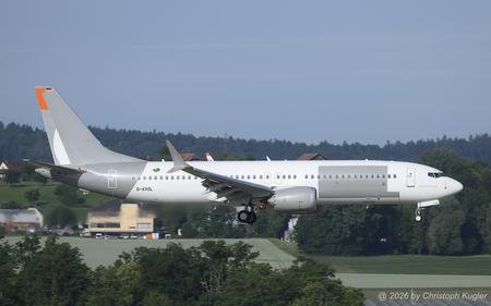 Boeing 737 MAX 8 | D-AVOL | untitled  |  This Boeing 737 MAX 8 is seen here arriving from Budapest still with parts of the colour scheme of GOL Linhas Aereas Inteligentes visible. | Z&UUML;RICH (LSZH/ZRH) 06.06.2026