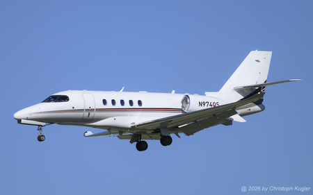 Textron Citation Latitude | N974QS | untitled (Netjets Europe)  |  This Textron Citation Latitude i seen here arriving from Stuttgart. | Z&UUML;RICH (LSZH/ZRH) 15.06.2026