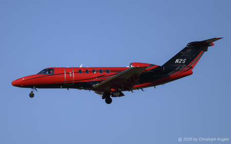 Textron Cessna 525C CitationJet CJ4 Gen2 | N2S | untitled  |  This Textron CitationJet is seen here arriving from Shannon. The aircraft is based at St. Gallen-Altenrhein. | Z&UUML;RICH (LSZH/ZRH) 15.06.2026