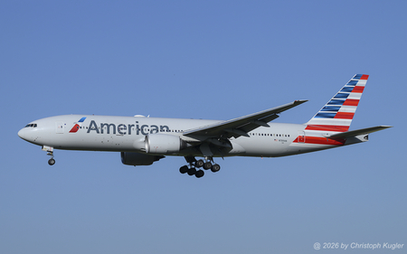 Boeing 777-223ER | N789AN | American Airlines  |  This Boeing 777-200 of American Airlines was delivered on 10 APR 2000 to the current operator. It was stored during Covid first at Mobile, AL and then at Tulsa, OK. | Z&UUML;RICH (LSZH/ZRH) 18.06.2026