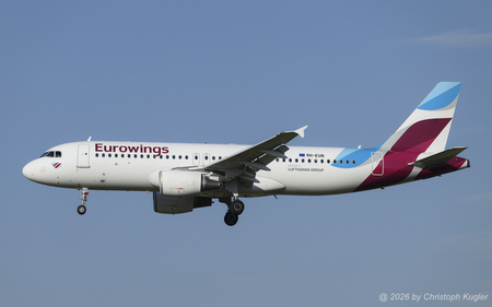 Airbus A320-214 | 9H-EUN | Eurowings Europe Malta  |  This Airbus A320 is former HB-IOQ of Belair which was based in Zurich between 19MAR2010 and 07JUN2017. | Z&UUML;RICH (LSZH/ZRH) 19.06.2026